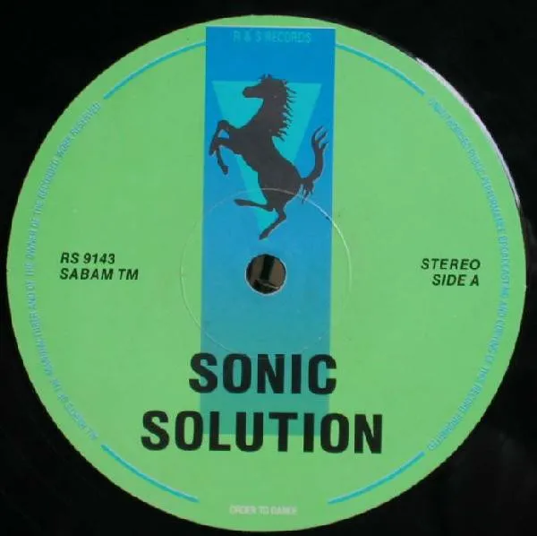 Sonic Solution — Beat Time / On The Move, cover art