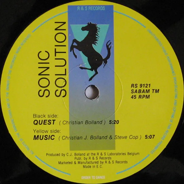 Sonic Solution — Quest, cover art