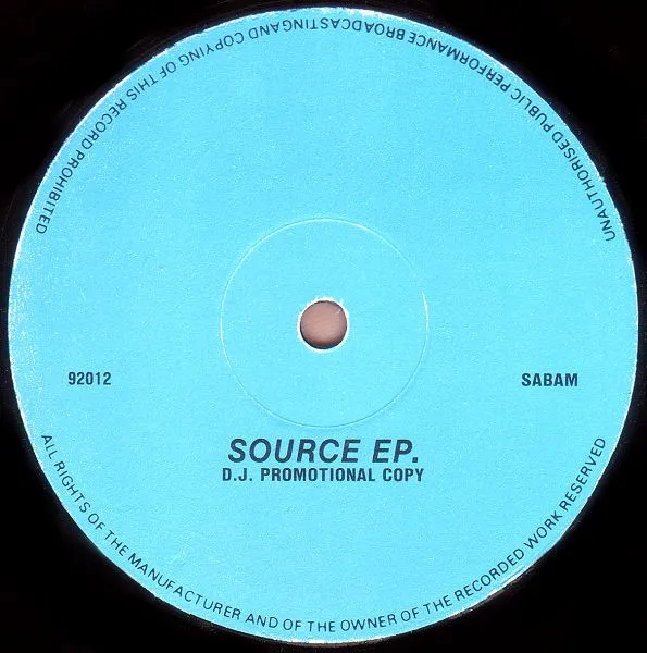 Source — Source EP, cover art