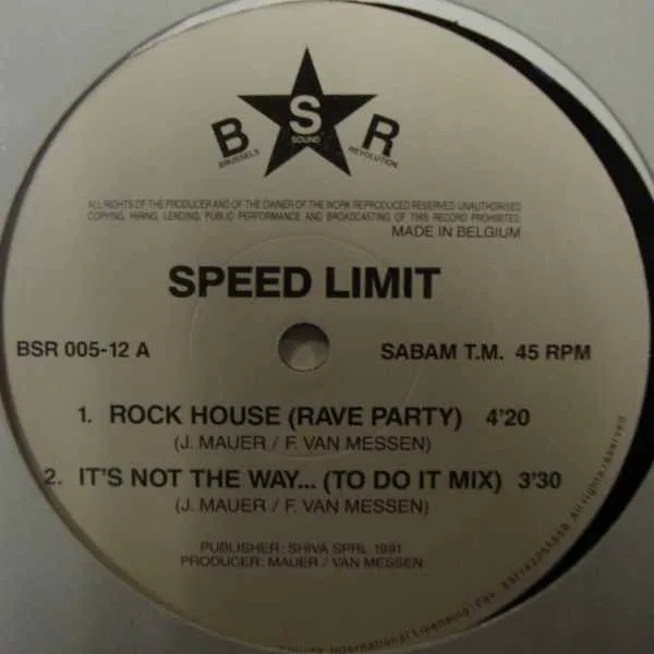 Speed Limit (5) — Rock House, cover art