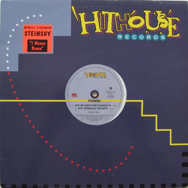 Stephan Stein — I Wanna Dance, cover art
