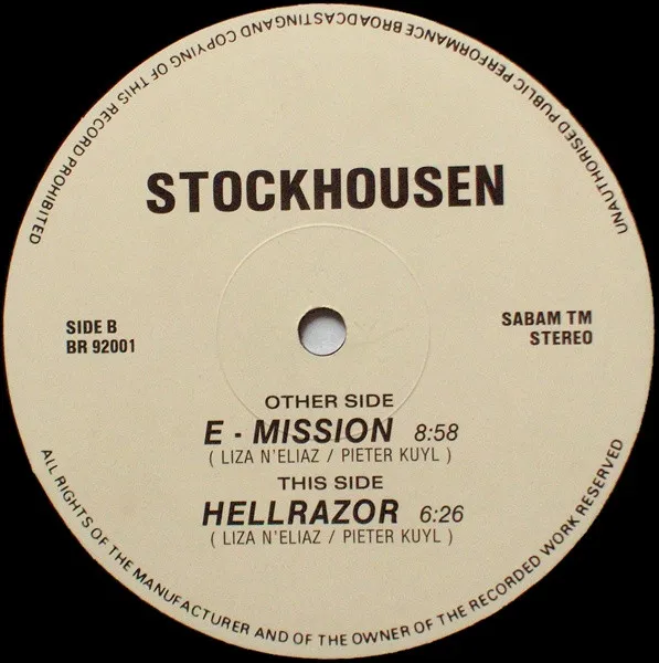 Stockhousen — E-Mission, cover art