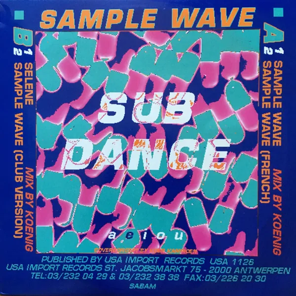 Sub Dance — Sample Wave, cover art
