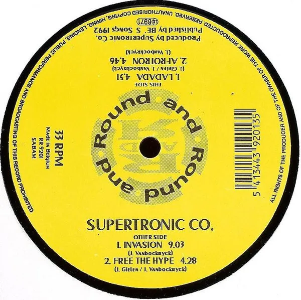 Supertronic Co. — Invasion, cover art