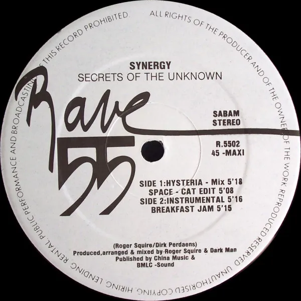 Synergy — Secrets Of The Unknown, cover art
