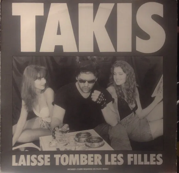 Takis — Laisse Tomber Les Filles, cover art