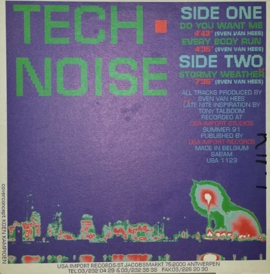 Tech Noise — Do You Want Me, cover art