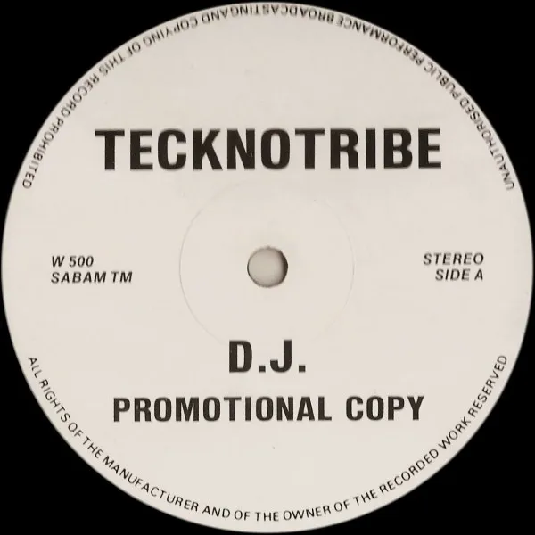 Tecknotribe — Untitled, cover art