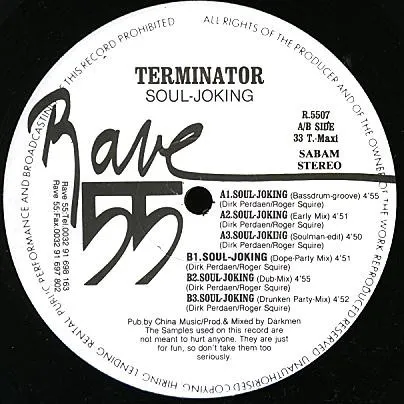 Terminator (25) — Soul-Joking, cover art