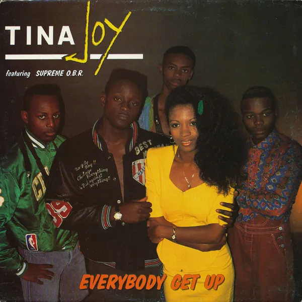 Tina Joy — Everybody Get Up, cover art