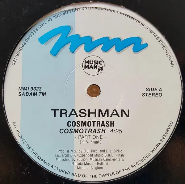 Trashman — Cosmotrash, cover art