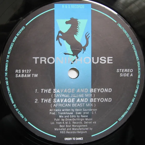 Tronikhouse — The Savage And Beyond, cover art