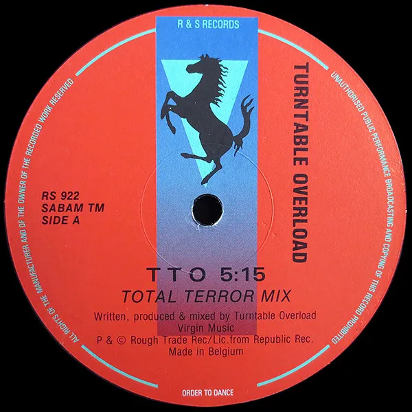 Turntable Overload — T.T.O., cover art