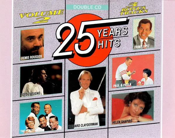 Various — 25 Years / 25 Hits Vol. 2 (+ 3 Bonus Tracks), cover art