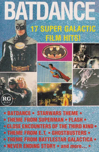 Various — Batdance (17 Super Galactic Film Hits!), cover art
