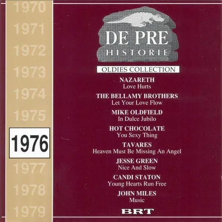 Various — De Pre Historie 1976, cover art