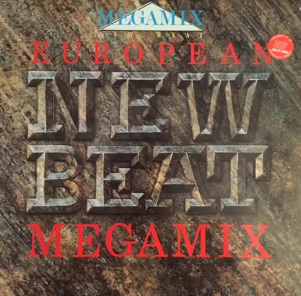 Various — European New Beat Megamix, cover art