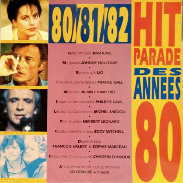 Various — Hit Parade Des Années 80 (80/81/82), cover art