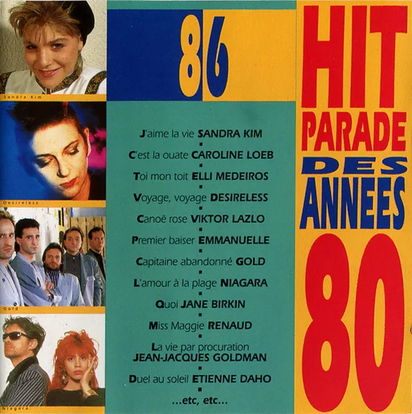 Various — Hit Parade Des Années 80 (86), cover art