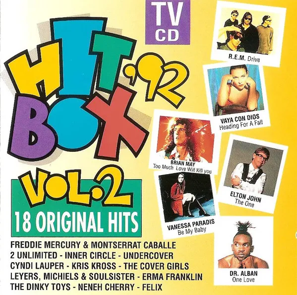 Various — Hitbox '92 Vol. 2, cover art