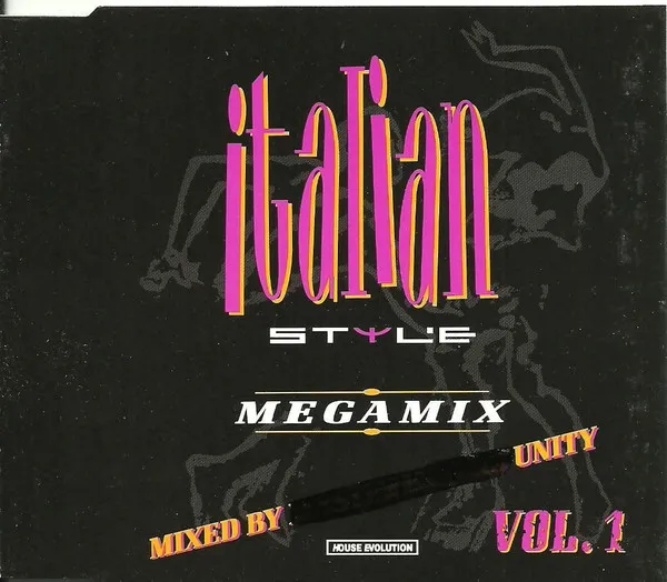 Various — Italian Style Megamix - Vol.1, cover art