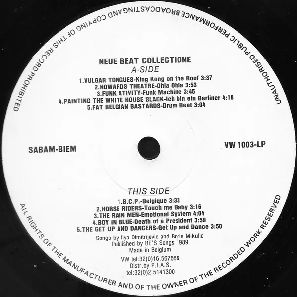 Various — Neue Beat Collectione, cover art