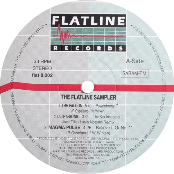 Various — The Flatline Sampler, cover art