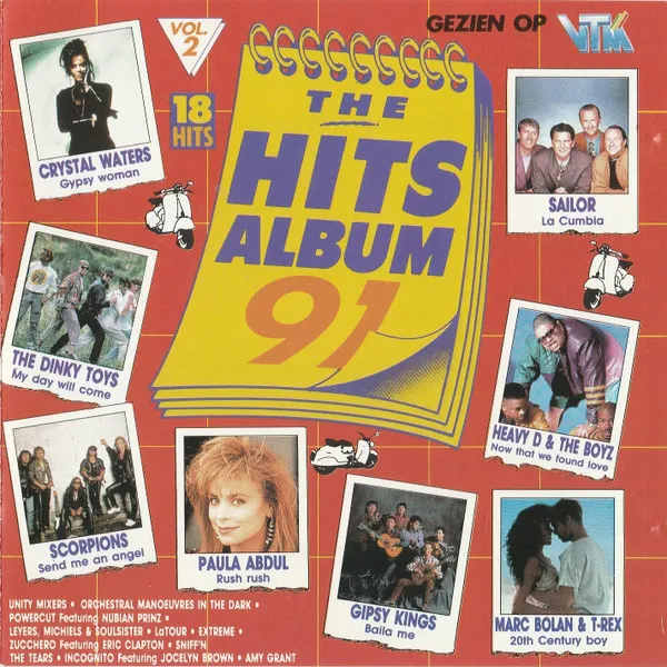 Various — The Hits Album 91 Vol. 2, cover art