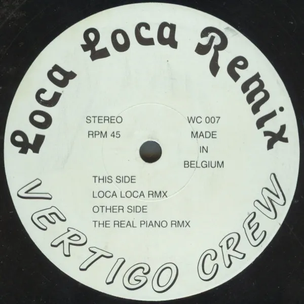 Vertigo Crew — The Real Piano (Remix), cover art