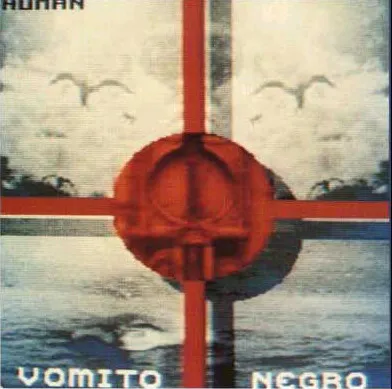 Vomito Negro — Human (The Cross On Natures Back), cover art