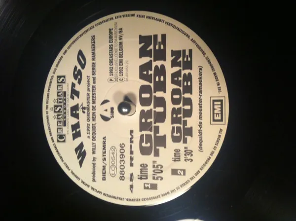 Whatso — Groan Tube, cover art