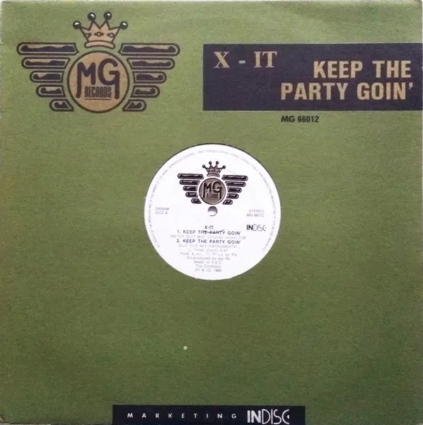 X-It — Keep The Party Goin', cover art