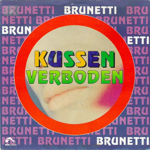 Yvan Brunetti — Kussen Verboden, cover art