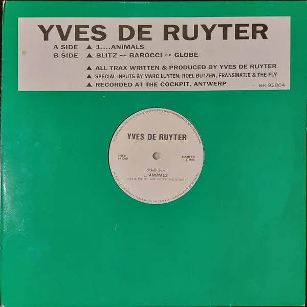 Yves Deruyter — ... Animals, cover art