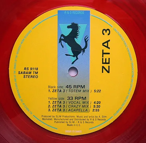 Zeta 3 — Zeta 3, cover art