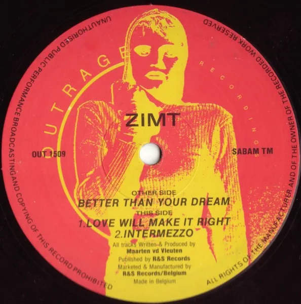 Zimt — Better Than Your Dream, cover art