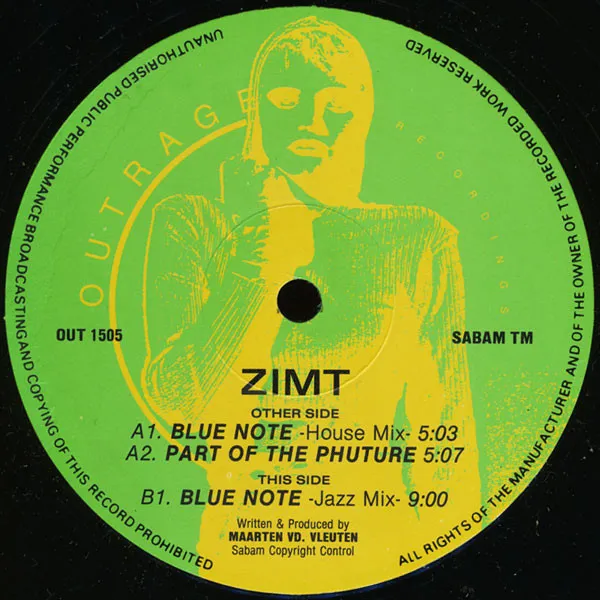 Zimt — Blue Note, cover art